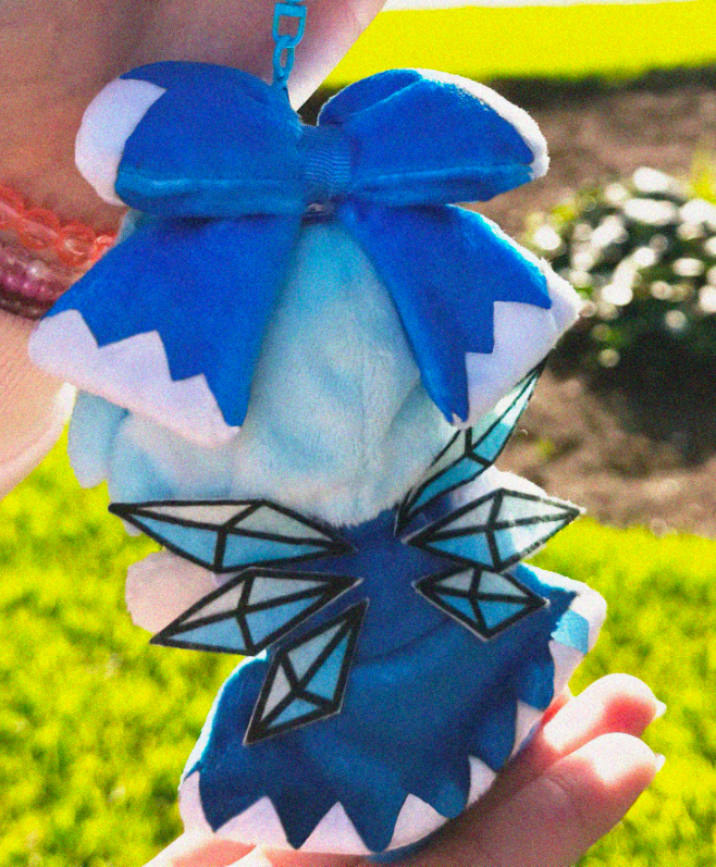 Cirno keychain plush - IMMEDIATE PURCHASE